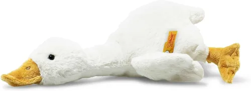 Steiff Plüschtier kleine Gilda Gans 26 cm - Kuscheltier für Kinder ab 1 Jahr, aus hochwertigem Plüsch, ideal zum Spielen und Kuscheln, fördert die Fantasie und Geborgenheit.