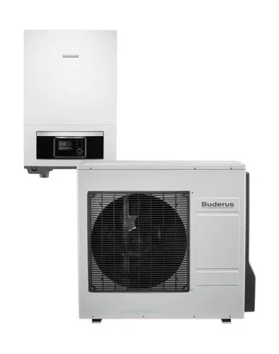 Buderus Logatherm WLW166i-10 E + WLW-6 SP AR, 6 kW Split Wärmepumpe