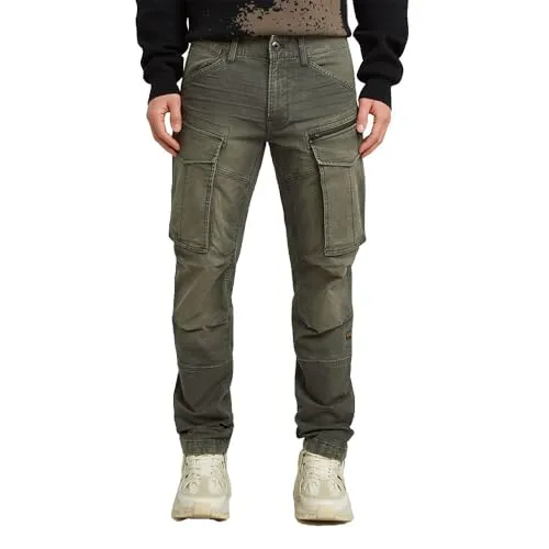G-STAR Rovic Cargohose 3D Tapered Fit grau 34 von G-STAR