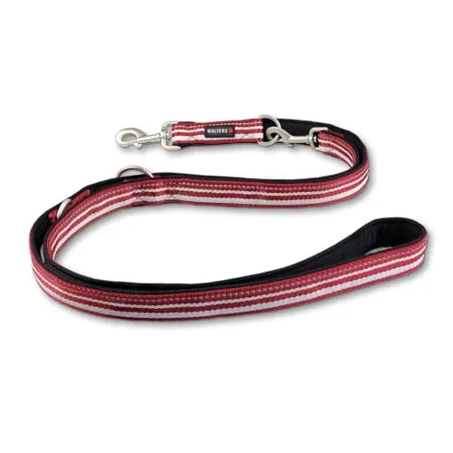 Wolters Hundeleine Active Pro Führleine - Gepolstert & Verstellbar, 200 m - Hundeleine aus robustem Meshgewebe, 3-fach verstellbar und ideal für Hundetraining. Mit reflektierenden Elementen für mehr Sicherheit bei Dunkelheit.