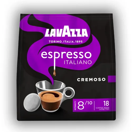 Lavazza Kaffeepads Espresso Cremoso, mittlere Röstung, 18 Pads, 18 Stück