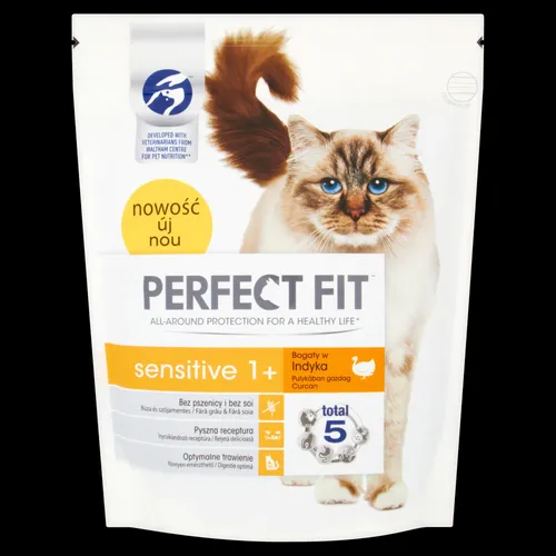 Perfect Fit Sensitive 1+ Alleinfuttermittel für ausgewachsene Katzen 750 g