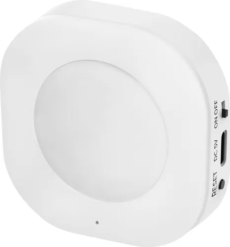 OSRAM Smart WIFI Bewegungsmelder - Weiß - Erkenne Bewegungen und schütze Dein Zuhause. Kompakte Bauweise, einfache Montage und flexible Stromversorgung. Ideal für Automationen und kompatibel mit Alexa und Google Home.