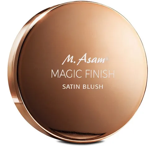 M. Asam MAGIC FINISH Satin Blush Peachy Rose (4g) – Hochpigmentierter Blush für ein strahlendes Make-up - Erleben Sie die federleichte Satin-Textur des MAGIC FINISH Blushes für ein ebenmäßiges Finish. Der Peachy Rose Farbton passt sich verschiedenen Hauttönen an und sorgt für einen langanhaltenden, frischen Look.