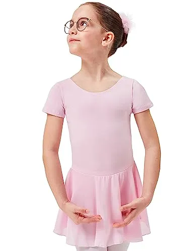 tanzmuster ® Ballettkleid Mädchen Kurzarm von tanzmuster