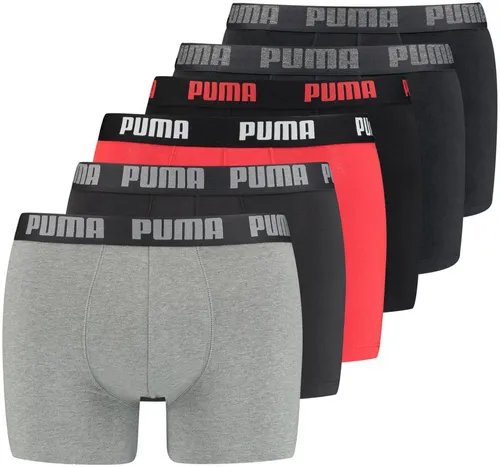 PUMA Herren Basic Boxershorts 6P von PUMA