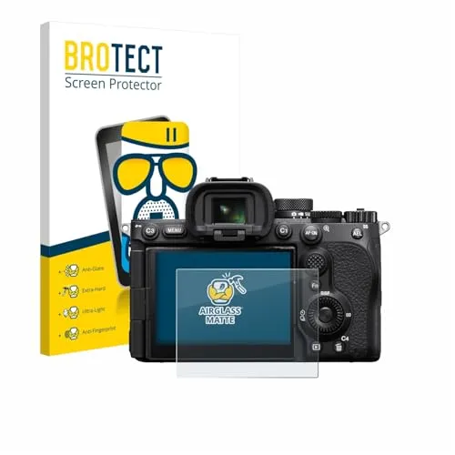 BROTECT Entspiegelungs Schutzglas für Sony Alpha 7 V (ILCE-7M5) Schutzfolie Panzer Glas Matt [Extrem Kratzfest 9H, Anti-Reflex, Anti-Fingerprint]