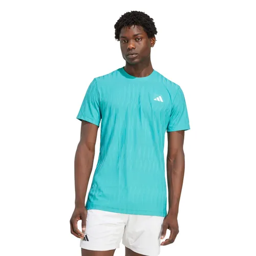 adidas Tennis Tshirt Climacool+ Airchill Freelift (schmal, optimale Bewegungsfreiheit) tealgrün Herren, Größe: XL