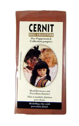 CERNIT CE0950500807C - Ofenhärtende Modelliermasse Karamel, 500g - Modelliermasse für DIY-Projekte und Figuren. Geruchsneutral, färbt nicht ab und härtet schnell im Ofen. Ideal für Einsteiger und Hobbykünstler!