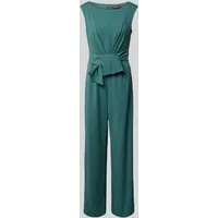 Vera Mont Jumpsuit mit Bindegürtel in Smaragd, Größe 36 in grün von Vera Mont