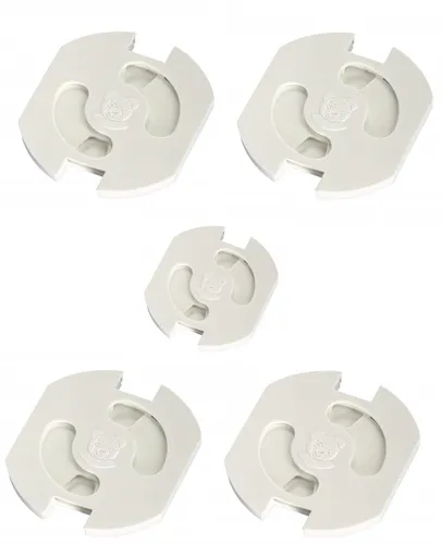 5x Hama Steckdosenschutz Kindersicherung Kinderschutz Schuko Steckdosensicherung