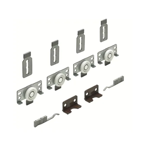 Hettich SlideLine 56 Set Schiebetürsystem (2 Türen)