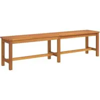 vidaXL Gartenbank aus massivem Akazienholz 180x35x45 cm - Stabile und langlebige Gartenbank aus robustem Akazienholz, ideal für Innen- und Außenbereiche – eine stilvolle Bereicherung für deinen Garten!