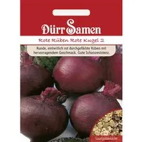 Dürr Samen Rote Rüben Rote Kugel 2 Saatgut
