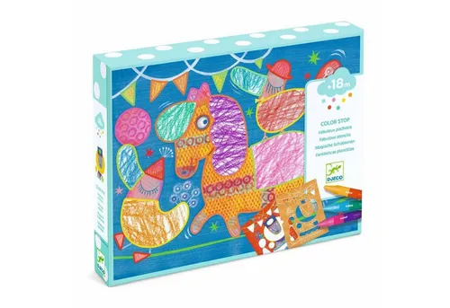 DJECO Kreativset DJ08989 Malset 3-6: Seiltänzer