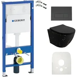 Geberit Wc Set Mit Vorwandelement, Wand-wc Und Spülknopf
