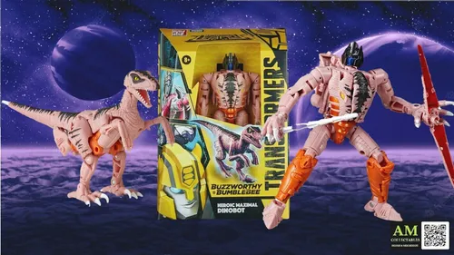 HASBRO TRANSFORMERS GENERATION LEGACY BUZZWORTHY - HEROIC MAXIMAL DINOBOT FIGUR