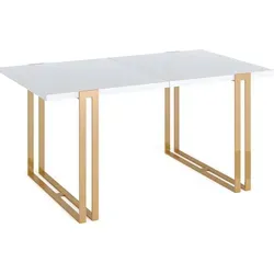 WFL GROUP Esstisch Wolf in weiß von EGEN MICHA KLISZCZUN