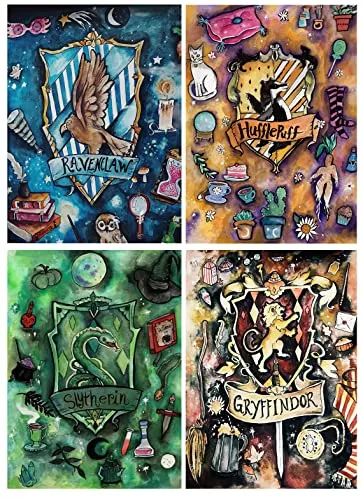 KEYRANKE® 4 Stück Diamond Painting Set, Diamond Painting Bilder Kinder Mädchen Erwachsene Tiere diy 5d Diamant Malerei Painting Bilder für Home Wand-Decor 30x40cm