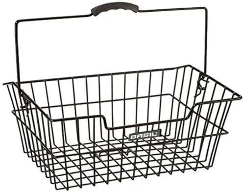 Basil Korb CAIRO LUXE sw grob extra stabiel