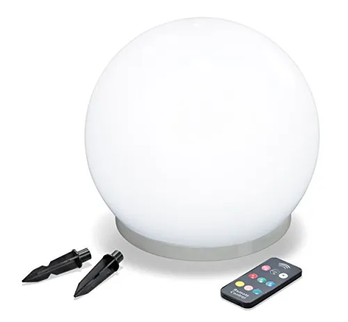 Solar Schwimmkugel 25cm mit IR-Fernbedienung von esotec