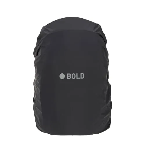 Bold Lässig Kinder Regenschutz Rucksack Schutzhülle Cover Schulrucksack Rucksackhülle für Schulranzen/School Raincover Bold Black