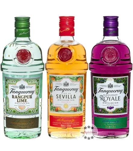 Tanqueray Flavoured Gin Set – Sevilla, Rangpur & Royale