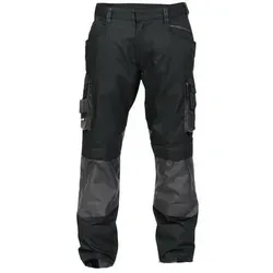 Nova Arbeitshose mit Kniepolstertaschen, schwarz/antrazit, Größe 50 - Arbeits- & Schutzkleidung mit verstärkten Cordura® Kniepolstertaschen, wasserabweisendem Stoff und mechanischem Stretch für maximalen Komfort und Schutz bei der Arbeit.
