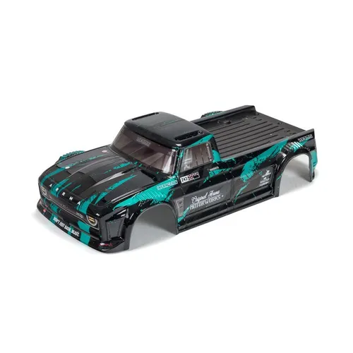 RC Car INFRACTION 4X4 3S BLX Finished Karosserie Black/Teal Nr. ARA414008