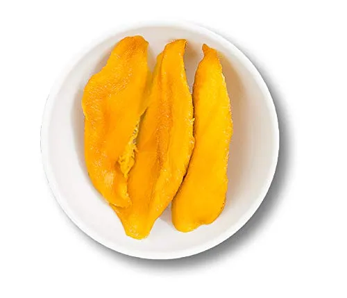 Frucht - getrocknete Mango, 250g, Neue Ernte 2025, Naturbelassen, Ohne Zuckerzusatz, Weich & Aromatisch, Vegan, Sonnengetrocknete saftige Mango Streifen ungeschwefelt, Tropischer Snack 1001