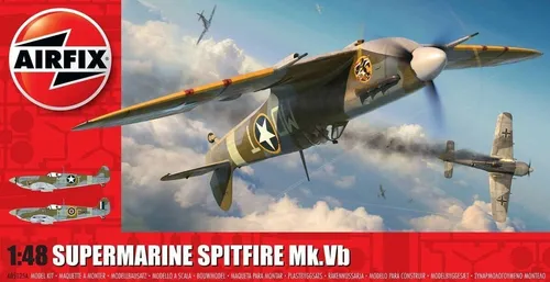 Airfix A05125A Supermarine Spitfire Mk.Vb in 1:48 Bausatz Neuware in OVP