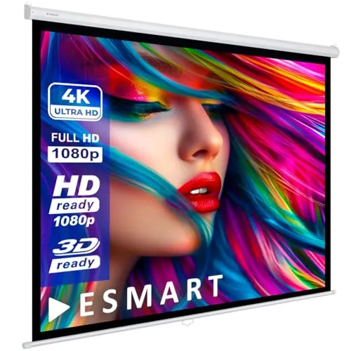 ESMART Economy EXR Rollo-Leinwand 197 cm Bild 180 x 180 cm (100