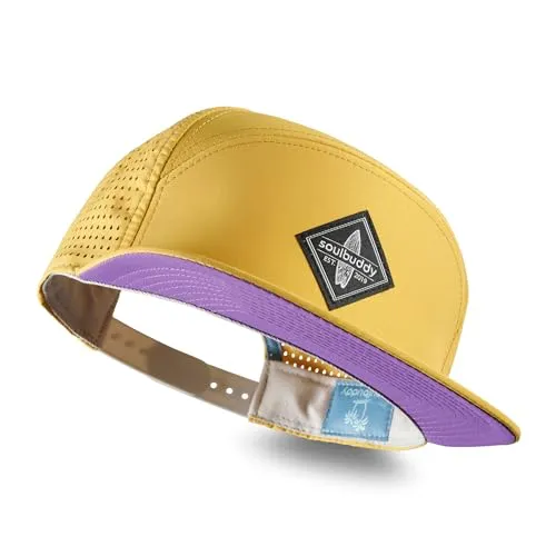 Soulbuddy Performance Cap – Atmungsaktive Sport Cappy für Herren & Damen - Baseball Cap in One Size (55-60 cm) mit verstellbarem Snapback-Verschluss, ultra-leicht und wasserabweisend, ideal für den Outdoor-Einsatz und perfekten Sonnenschutz.