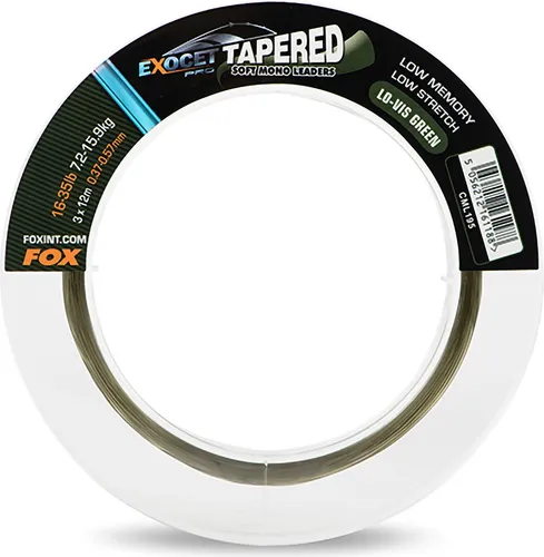 Fox Exocet Pro Tapered Leader - 0,33- 0,50mm | 12-30lb (5,4-13,6kg)