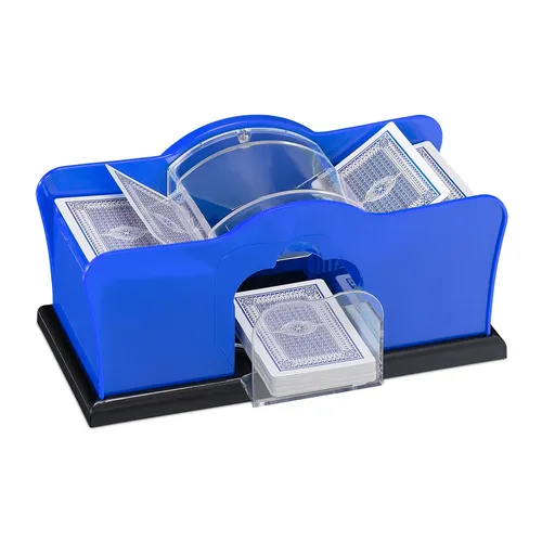 Kartenmischmaschine Spielkartenmischer Mischelmaschine Kartenmischgerät manuell