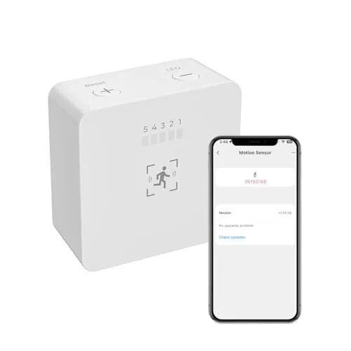 THIRDREALITY Zigbee-Bewegungssensor R1 – Anpassbare Empfindlichkeit, Echtzeit-Benachrichtigungen, Zigbee-Hub erforderlich, Kompatibel mit Home Assistant, SmartThings, Homey, Hubitat oder Echo-Geräten