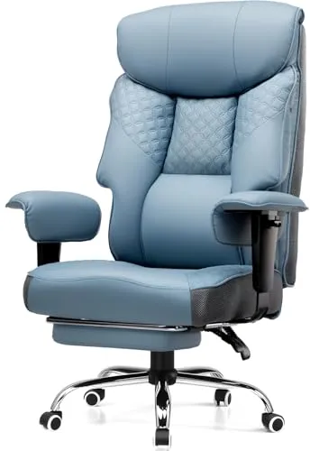 COMHOMA Ergonomischer Bürostuhl Gaming Stuhl bis 180 kg