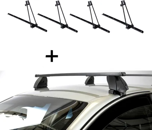 4x ORION Fahrradträger & Dachträger K1 MEDIUM für Mazda 2 (DY) 02-07 - Praktisches Set aus 4x Fahrradträgern und Dachträger für Mazda 2 (DY) 02-07. Ideal für den sicheren Transport von bis zu 4 Fahrrädern, inklusive einfacher Montage und hochwertigem Material.