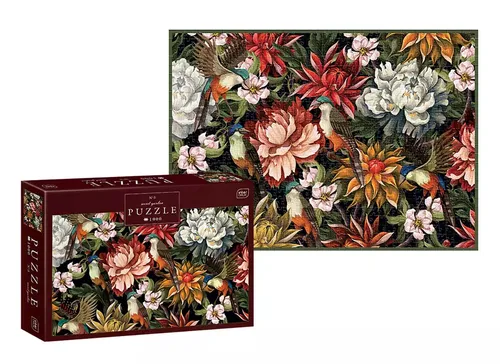 Puzzle 1000 elementów. Secret Garden Interdruk Puzzle 5902277326164