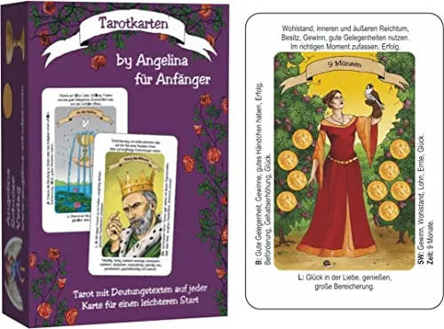 Tarotkarten by Angelina für Anfänger von Schulze, Angelina
