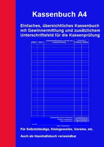 Kassenbuch A4