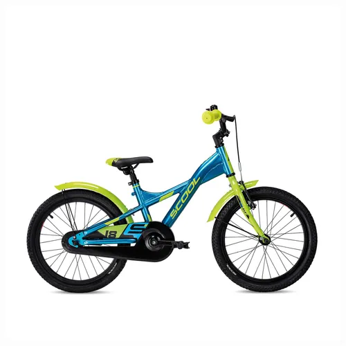 S’COOL Kinderfahrrad XXlite 1 Gang, 12/16/18 Zoll - Kinderfahrrad mit sportlichem Design, robustem Rahmen und hochwertigen Komponenten für optimale Kontrolle und Sicherheit auf Abenteuern.