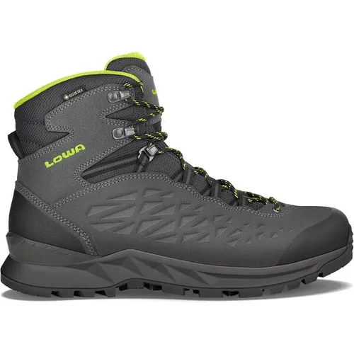LOWA® EXPLORER II GTX MID 9702 - Hochwertige Wanderschuhe für Herren - Wanderschuhe mit GORE-TEX-Membran, wasserdicht und atmungsaktiv. Ideal für anspruchsvolle Trekkingtouren, bieten optimalen Komfort und Halt im alpinen Gelände.