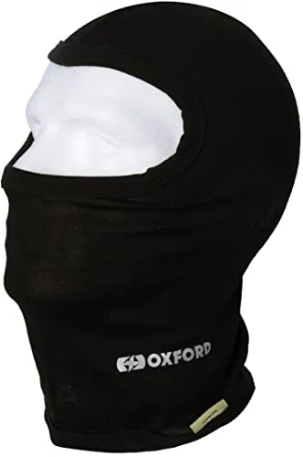 Oxford Deluxe Merino Sturmhaube für Männer, schwarz