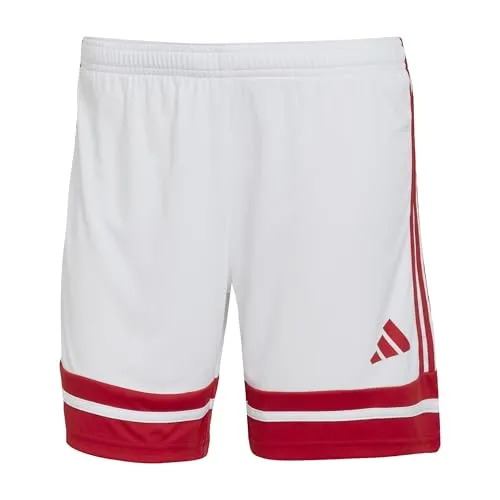 Adidas Women's SQUADRA25 Short, White/Team Power red 2, XL in weiß von adidas