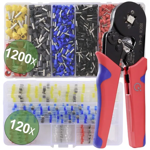 Quadrios 22T008 Crimpzangen-Set