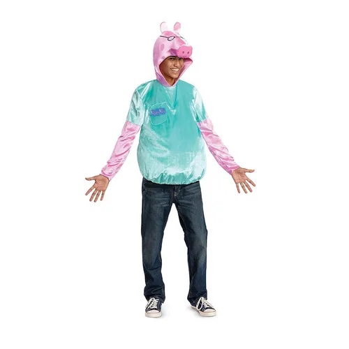 Peppa Pig Daddy Pig Deluxe Erwachsenenkostüm | X-Large