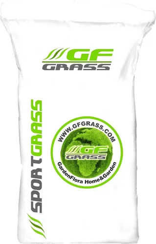 GF Rasensamen Sport Grass 20 kg – Strapazierfähiger Rasen für Garten und Sport - Die Rasenmischung GF Sport Grass 20 kg bietet eine robuste Lösung für stark beanspruchte Flächen. Ideal für Gärten, Spielplätze und Sportplätze – schnell keimend und pflegeleicht.