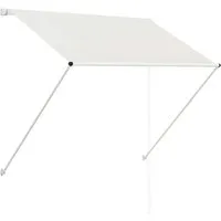 vidaXL Einziehbare Markise 100×150 cm Creme von vidaXL