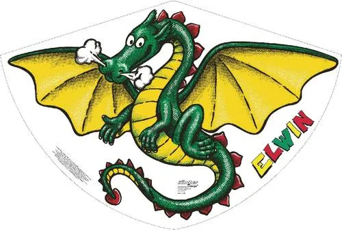 Vedes Einleiner Drachen Elwin Spannweite (Details) 920mm